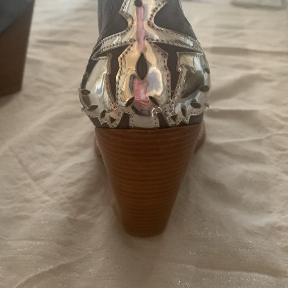 Free people Jeffrey Campbell dolly boots size 7 new without box - Picture 7 of 12